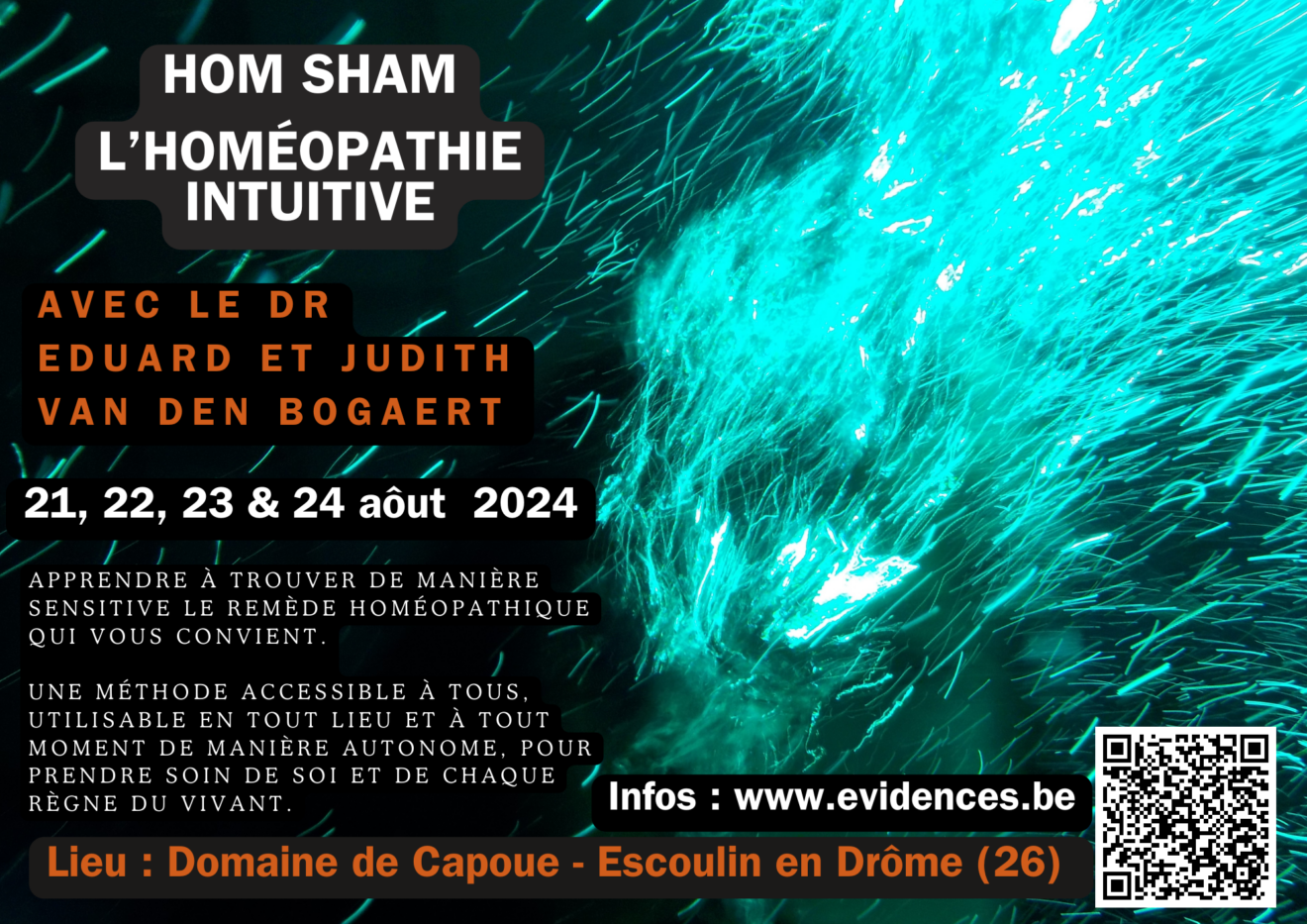 Le Séminaire Hom'Sham au Domaine de Capoue avec le Dr Eduard van den Bogaert et son épouse Judith