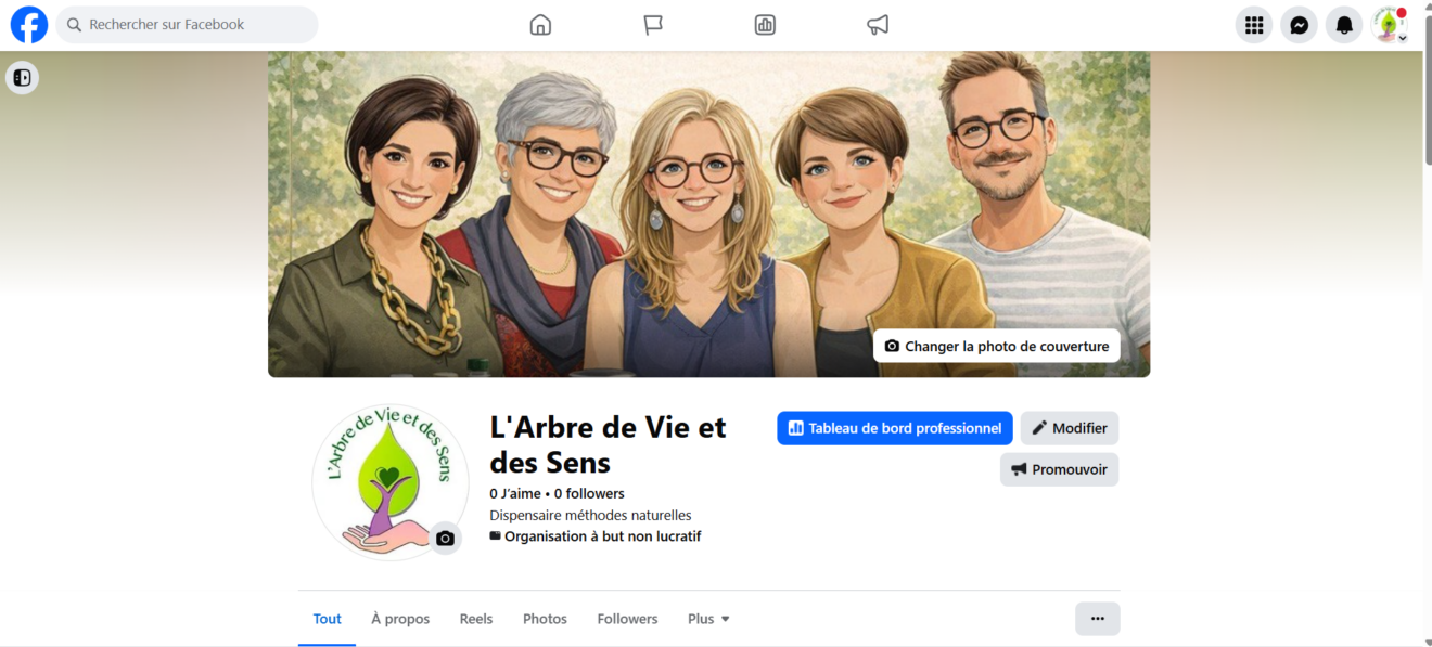 La nouvelle page Facebook est en ligne !
